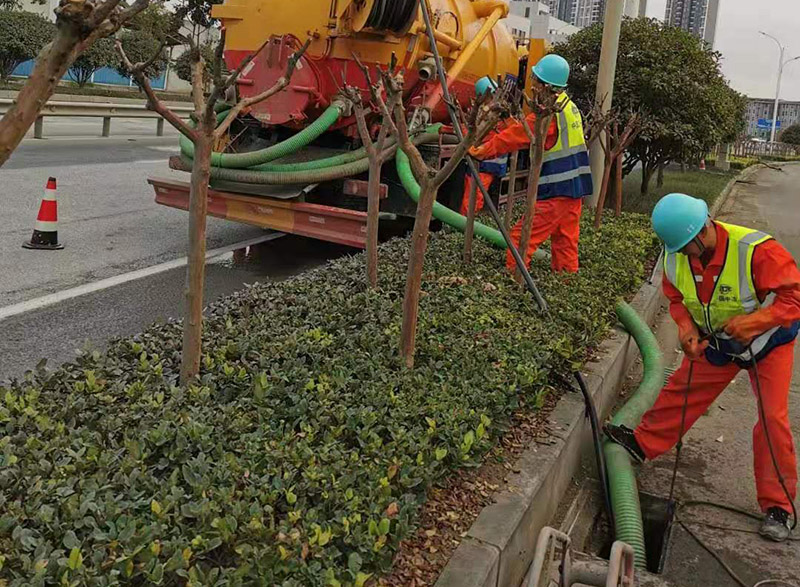 蓬溪市政管道清淤